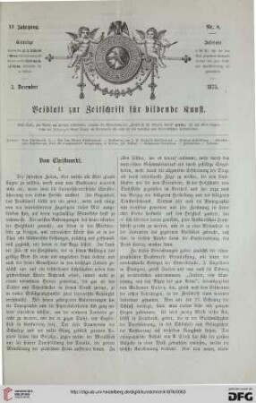 Heft 8 (3. December 1875)
