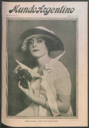 Bellezas argentinas. - Señorita María Angélica Bianchi [Fotografía]