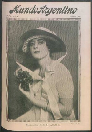Bellezas argentinas. - Señorita María Angélica Bianchi [Fotografía]