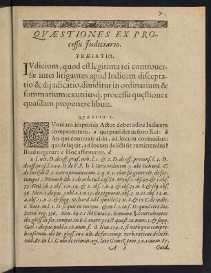 3-18, Quaestiones ex primae instantiae processu iudiciario