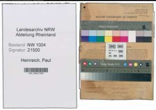 Entnazifizierung Paul Heinreich , geb. 09.11.1909 (Arbeiter)