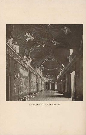 Die Bildergalerie im Schloss