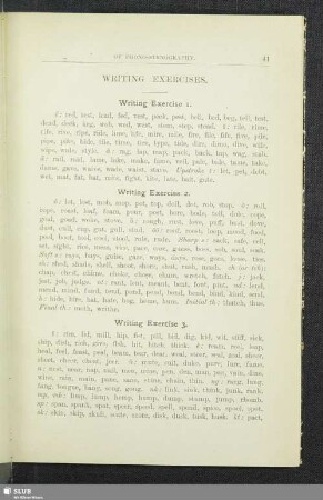 Writing Exercises