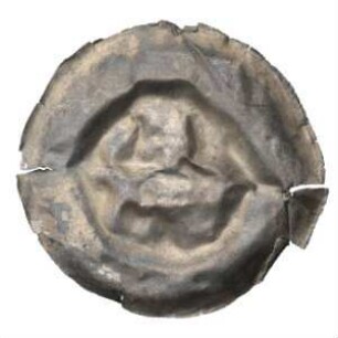 Fundmünze, Brakteat, 1200 - 1350