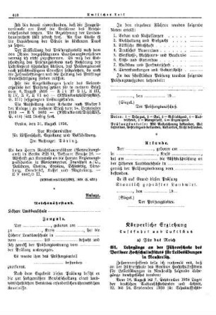Lehrgänge an der Führerschule des Berliner Hochschulinstituts für Leibesübungen in Neustrelitz : [Körperliche Erziehung] ; [Für das Reich] ; [Amtliche Erlasse] ; [Amtlicher Teil]