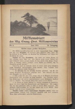 Nr. 6. Juni 1914