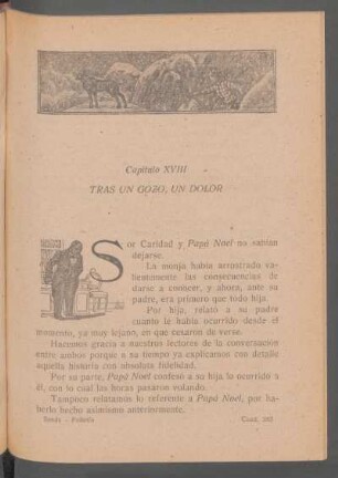 Capítulo XVIII - Tras un gozo, un dolor