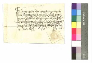 Hans von Rosenberg: Dienstgeld.