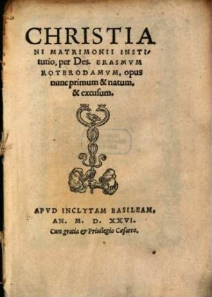Christiani Matrimonii Institutio