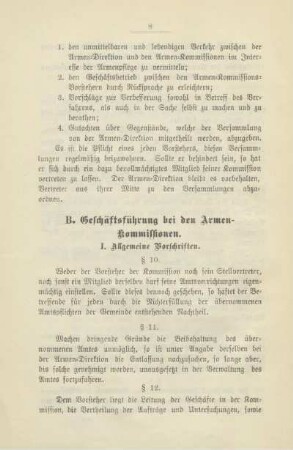 I. Allgemeine Vorschriften