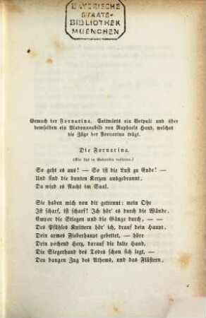 Belletristische Schriften, 5. Kleine Dramen