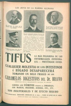 Los jefes de la Marina Alemana