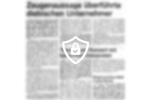 Zeugenaussage überführte diebische Unternehmer