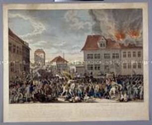 Die Schlacht bei Hanau am 31. Oktober 1813 (aus der Folge Napoleonische Schlachten)