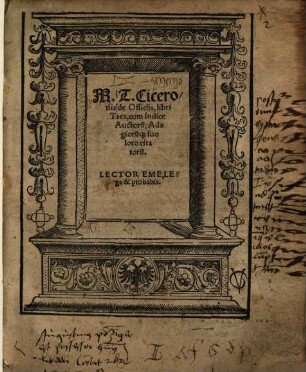 De Officiis : libri tres