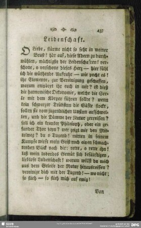 Leidenschaft