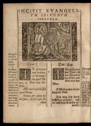 Incipit Evangelium Secundum Iohannem.