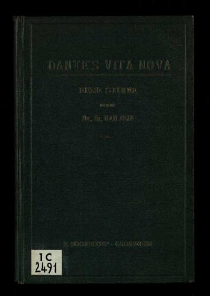 Dante's Vita Nova
