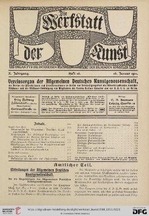 Heft 16 (16. Januar 1911)