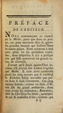 Commentaires Sur Le Théatre De Pierre Corneille Et Autres Morceaux Intéressans, &c. &c. &c., 1