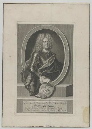 Bildnis des Christoph Heinrich von Stein