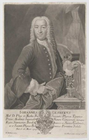 Bildnis des Iohannes Gesnervs