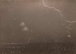 Blitz, Gewitter am 18.7.1926