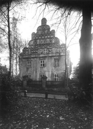 Cammin, Domkurie : Cammin (Kamien Pomorski/Polen). Ehemalige Domkurie (E. 16. Jh.). Giebelansicht