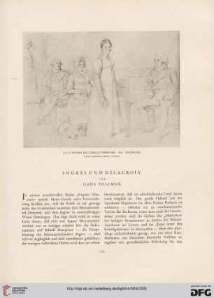 Ingres und Delacroix