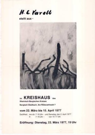 H.G. Varell stellt aus