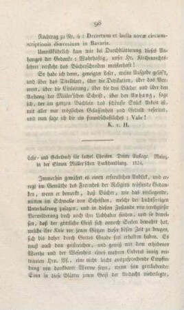 98-104 "Lehr- und Gebetbuch für katholische Christen"