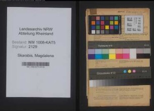 Entnazifizierung Magdalena Skarabis , geb. 31.03.1920 (Stud.Referendarin)