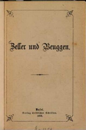 Zeller und Beuggen
