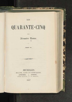 T. 4: Les quarante-cinq