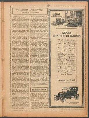 Un ladrón aristocrático : (Memorias del vizconde Lenz)