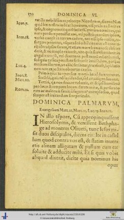 Dominica Palmarum