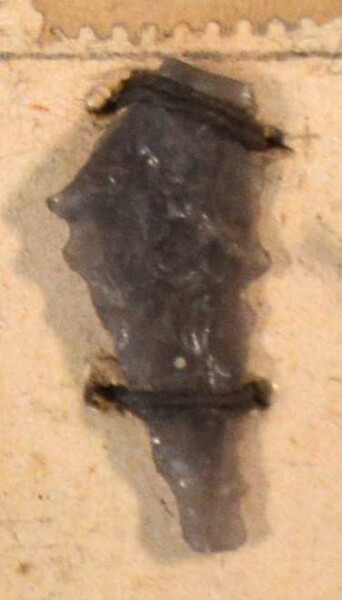 Stone arrowhead