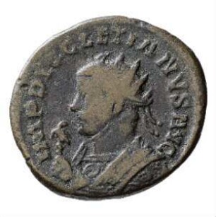 Münze, Antoninian, 292 - 293 n. Chr.