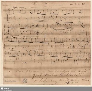 326: 2 Keyboard pieces - Mus.Schu.326 : pf