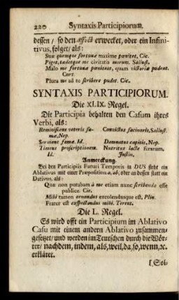 Syntaxis Participiorum