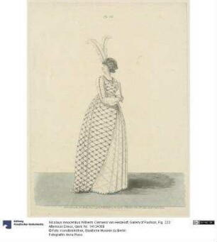 Gallery of Fashion, Fig. 223: Afternoon Dress