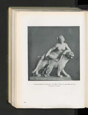 Ariadne. Skizze in gebranntem Ton. Stuttgart, Museum.