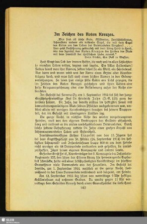Im Zeichen des Roten Kreuzes