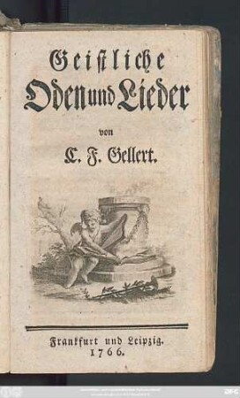 Geistliche Oden und Lieder