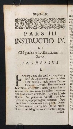 414-428, De Obligatione Restitutionis in Servo