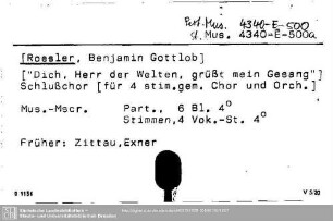 Roesler, Benjamin Gottlieb