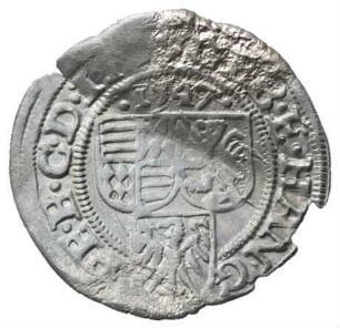 Fundmünze, Spitzgroschen, 1547