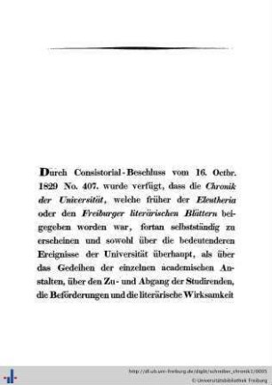 Vorbemerkung