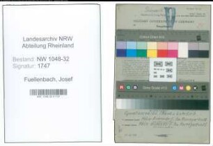 Entnazifizierung Josef Fuellenbach , geb. 27.08.1893 (Angestellter)