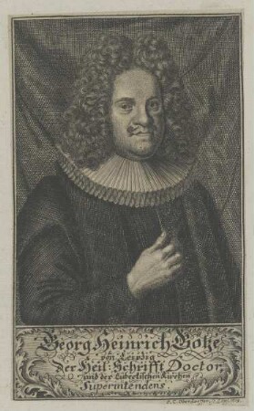Bildnis des Georg Heinrich Götze